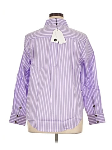 Universal Standard 3/4 Sleeve Button-Down Shirt (view 2)
