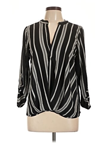 NY Collection Long Sleeve Blouse (view 1)
