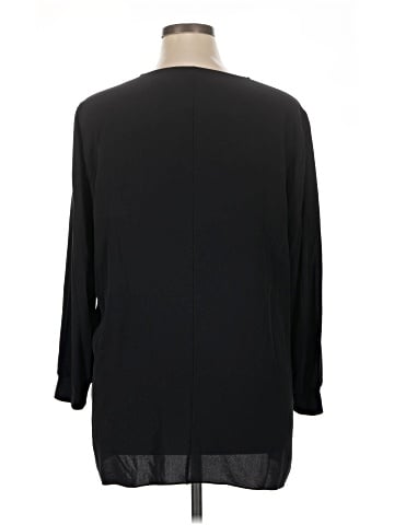 Eileen Fisher 3/4 Sleeve Silk Top (view 2)