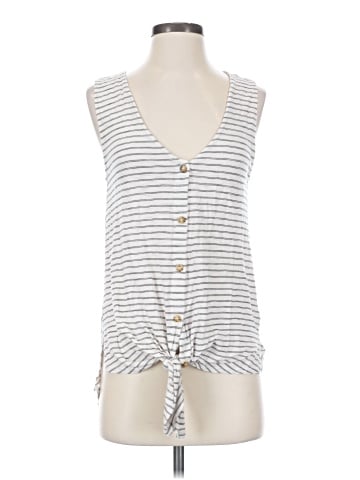 t.la Sleeveless Button-Down Shirt (view 1)