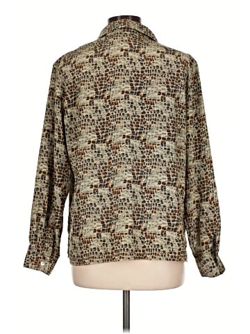 Notations Long Sleeve Button-Down Shirt (view 2)