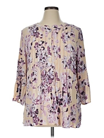J.Jill 3/4 Sleeve Blouse (view 1)