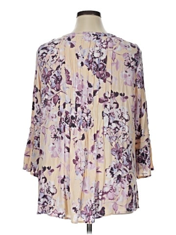 J.Jill 3/4 Sleeve Blouse (view 2)