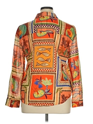 Calypso St. Barth Long Sleeve Blouse (view 2)