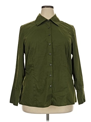 Merona 3/4 Sleeve Button-Down Shirt (view 1)