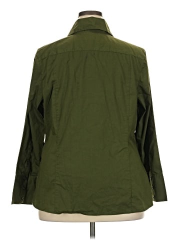 Merona 3/4 Sleeve Button-Down Shirt (view 2)