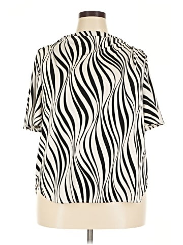 Alfani Short Sleeve Blouse (view 1)