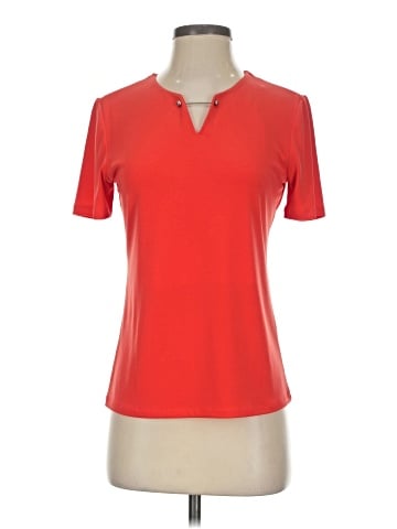 Carmen Carmen Marc Valvo Short Sleeve Top (view 1)