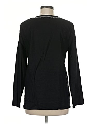 Susan Graver Long Sleeve Blouse (view 2)