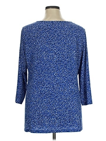 Susan Graver 3/4 Sleeve T-Shirt (view 2)