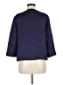 Chico's 100% Polyester Blue Blazer Size Med (1) - photo 2