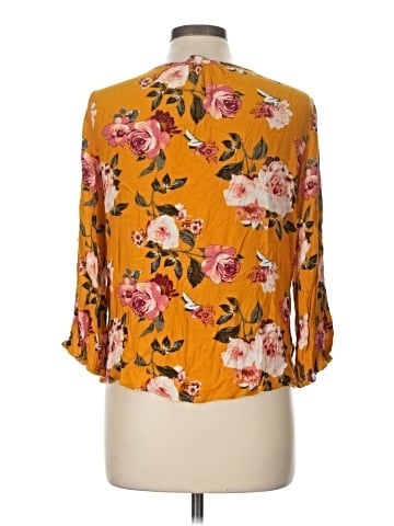 Skies Are Blue 3/4 Sleeve Blouse (view 2)