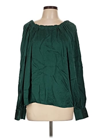 Antonio Melani Long Sleeve Silk Top (view 1)