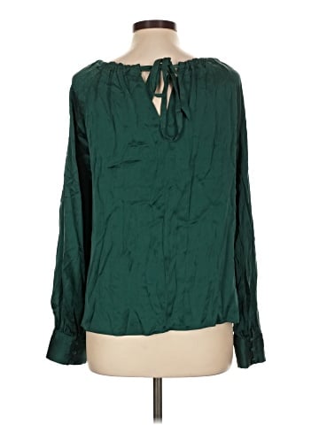 Antonio Melani Long Sleeve Silk Top (view 2)