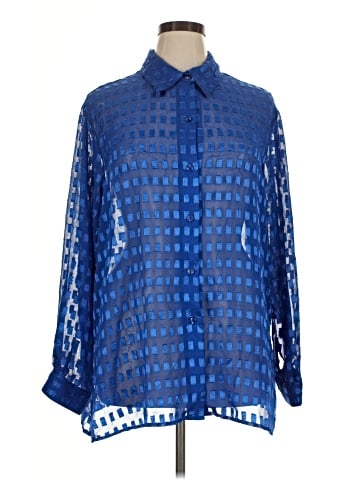 Notations Long Sleeve Blouse (view 1)