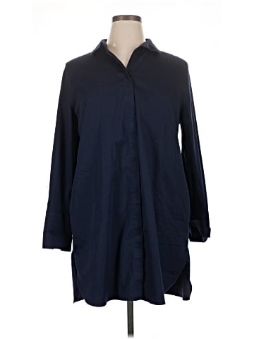 Chico's 3/4 Sleeve Button-Down Shirt (view 1)