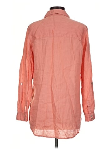 Sigrid Olsen Long Sleeve Button-Down Shirt (view 2)
