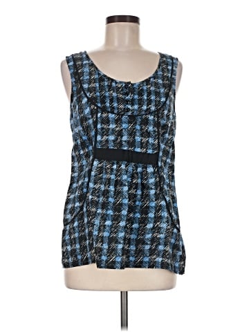 Odille Sleeveless Silk Top (view 1)