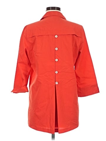 Zac & Rachel 3/4 Sleeve Button-Down Shirt (view 2)