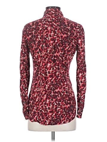 Equipment Long Sleeve Blouse (view 2)