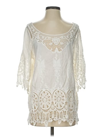 World Market 3/4 Sleeve Blouse (view 1)