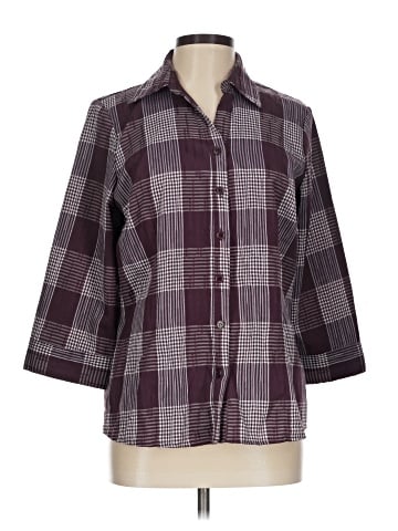 Croft & Barrow 3/4 Sleeve Blouse (view 1)
