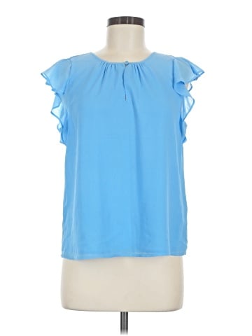 J.Crew Factory Store Short Sleeve Blouse (view 1)