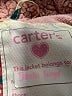 Carter's 100% Polyester Floral Yellow Snow Jacket Size 5T - photo 4