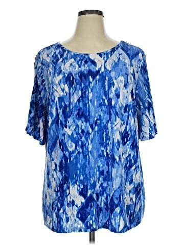 Susan Graver Short Sleeve T-Shirt (view 1)