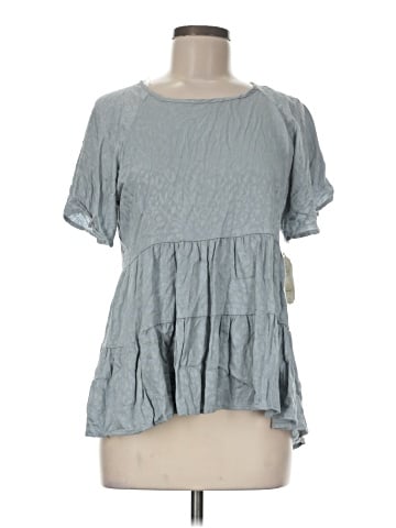 Altar'd State Short Sleeve Blouse (view 1)