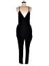 BCBGeneration Solid Black Jumpsuit Size M - photo 1