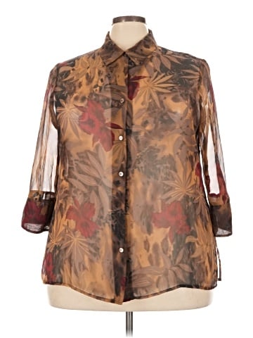 George 3/4 Sleeve Blouse (view 1)