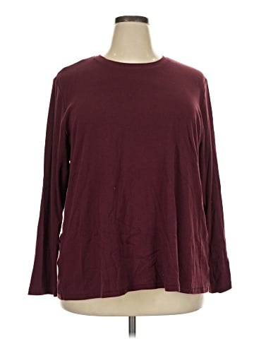 Lane Bryant 3/4 Sleeve T-Shirt (view 1)