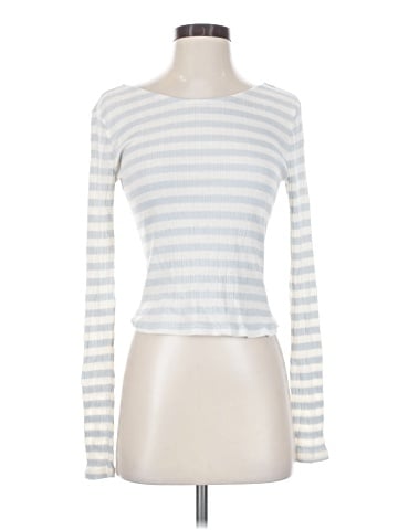 Aqua Long Sleeve T-Shirt (view 1)