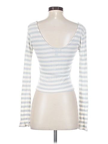 Aqua Long Sleeve T-Shirt (view 2)