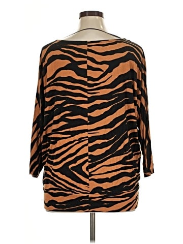 JM Collection 3/4 Sleeve T-Shirt (view 2)