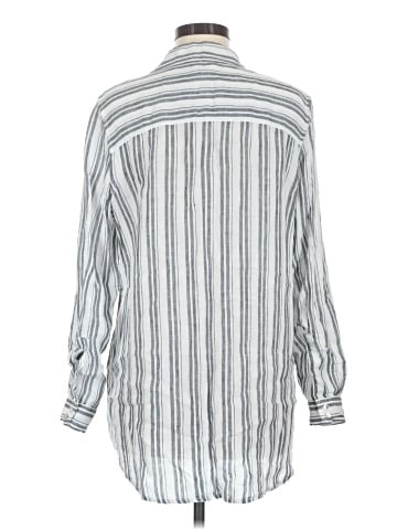 Sigrid Olsen Long Sleeve Button-Down Shirt (view 2)