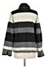 Chico's Stripes Gray Coat Size Med (1) - photo 2