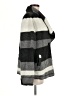 Chico's Stripes Gray Coat Size Med (1) - photo 4