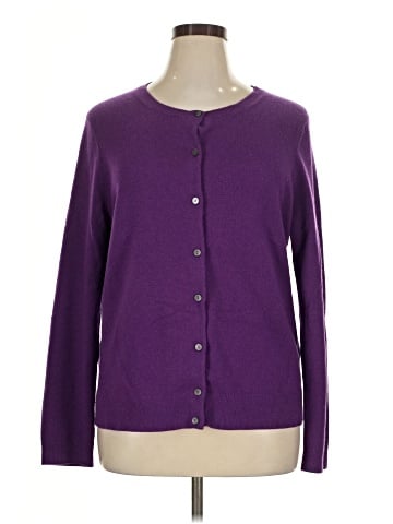Lands' End Cashmere Cardigan (view 1)