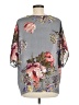 Umgee 100% Polyester Gray Kimono Size M - photo 2