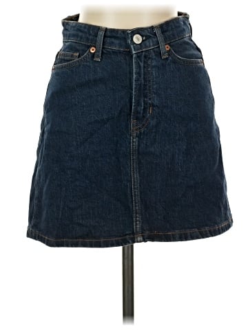 Reformation Jeans Denim Skirt (view 1)
