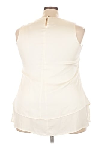 H By Halston Sleeveless Blouse (view 2)