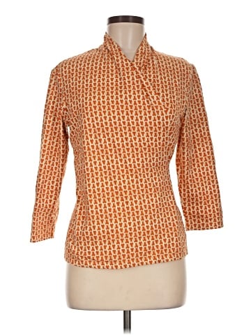 J. McLaughlin 3/4 Sleeve Blouse (view 1)