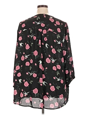 Torrid 3/4 Sleeve Blouse (view 2)