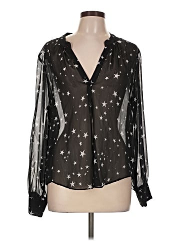 DKNY Long Sleeve Blouse (view 1)
