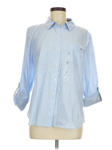 Tommy Hilfiger 3/4 Sleeve Button-Down Shirt (view 1)