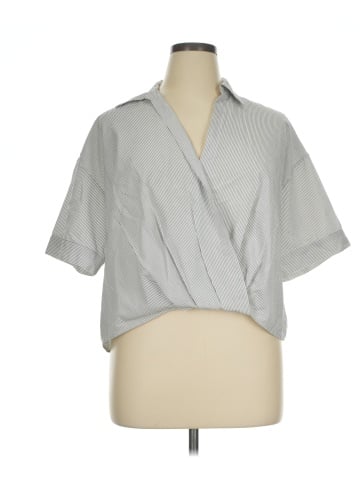 Banana Republic Factory Store Short Sleeve Blouse (view 1)