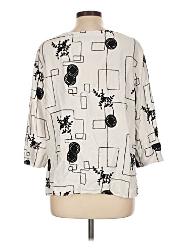 Alfred Dunner 3/4 Sleeve Blouse (view 2)