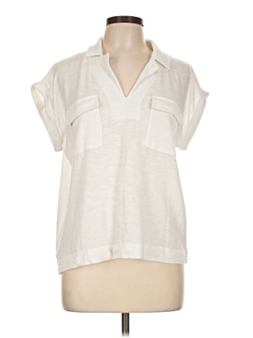 Ann Taylor LOFT Short Sleeve Blouse (view 1)